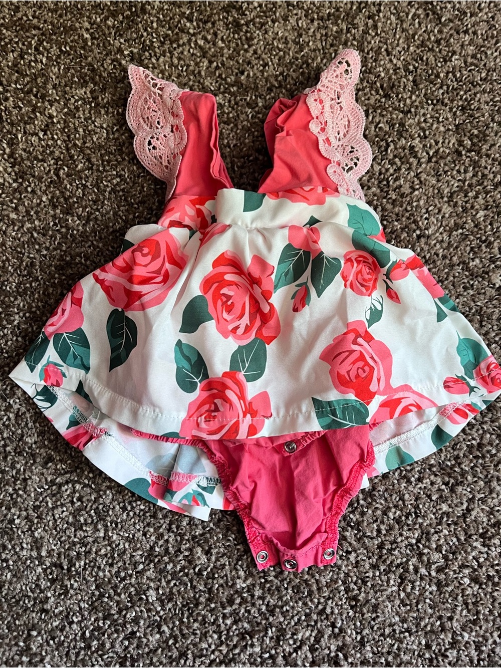 Rose Baby Dress Top